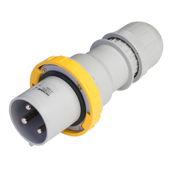 CONNECTOR 2P+E IP44 16A 4h 100-130V AC image 1