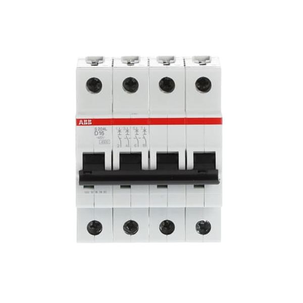 S204L-D16 Miniature Circuit Breaker - 4P - D - 16 A image 1