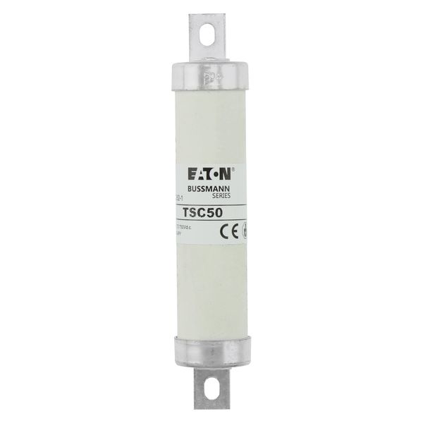 Fuse-link, high speed, 50 A, AC 1200 V, DC 660 V, BS2692-1, 26 x 139 mm, BS image 17