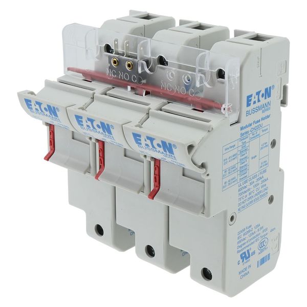 Fuse-holder, low voltage, 125 A, AC 690 V, 22 x 58 mm, 3P+N, IEC, UL, with microswitch image 10