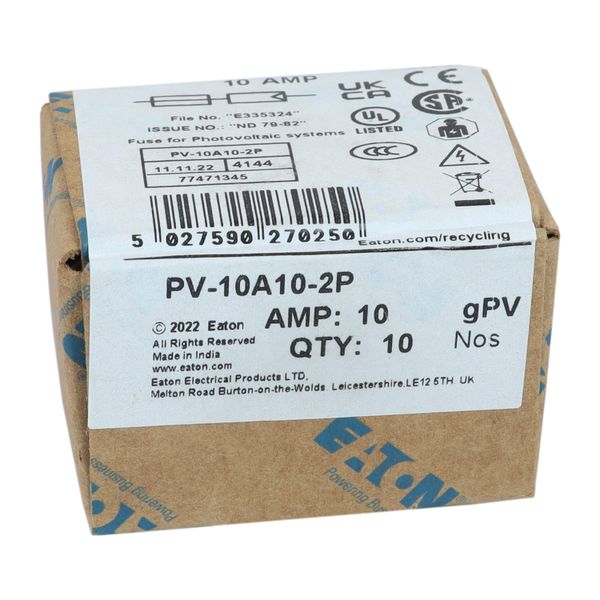 FUSE 125A 1000V 1*BKN/75 AR image 14