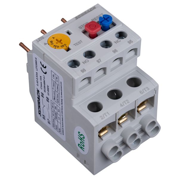 Thermal overload relay CUBICO Classic, 0.45A - 0.63A image 4
