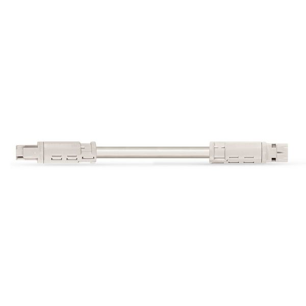 pre-assembled interconnecting cable;Eca;Socket/plug;white image 1