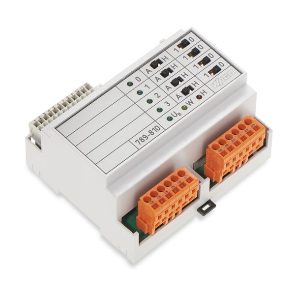 Manual operation module 4 digital outputs image 1