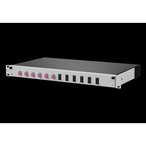 OpDAT slide patch panel splice 6xLC-D OM4 image 2