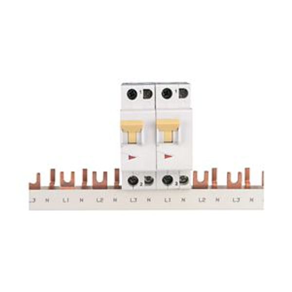 Phase busbar, 4-phases, 10qmm, fork connector+pin image 4
