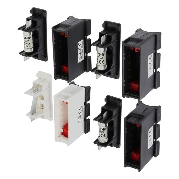 Fuse-holder kit, low voltage, 32 A, AC 550 V, BS88/F1, 3P + neutral, BS image 46