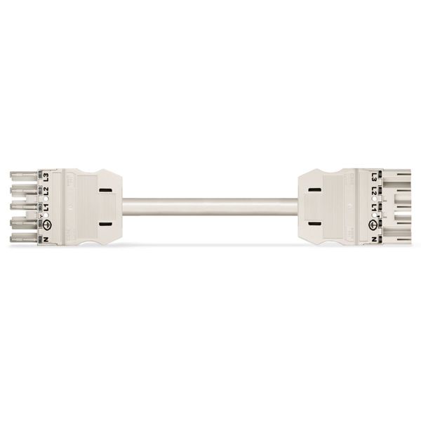 pre-assembled interconnecting cable Eca Socket/plug white image 4