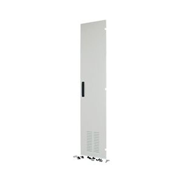 Device area door, ventilated, IP42, XF, right, HxW=2000x425mm, grey image 2