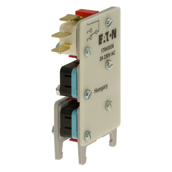 Microswitch, high speed, 2 A, AC 250 V, Switch K1, type K indicator,  6.3 x 0.8 lug dimensions image 31