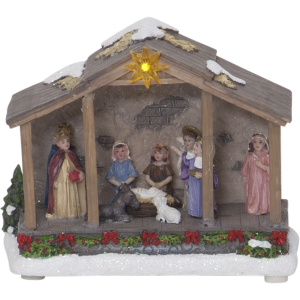 Decorative Scenery Nativity image 1