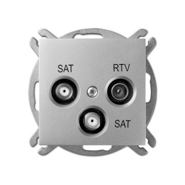 SENTIA R-TV-2xSAT SOCKET END OF LINE image 1