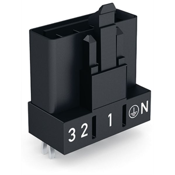 Plug for PCBs straight 5-pole black image 2