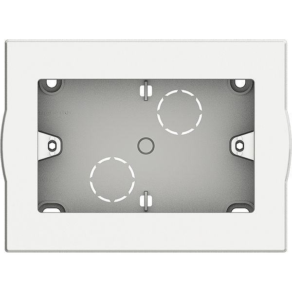 UNIVERSAL WALL-MOUNTING BOX 3P WHITE image 1