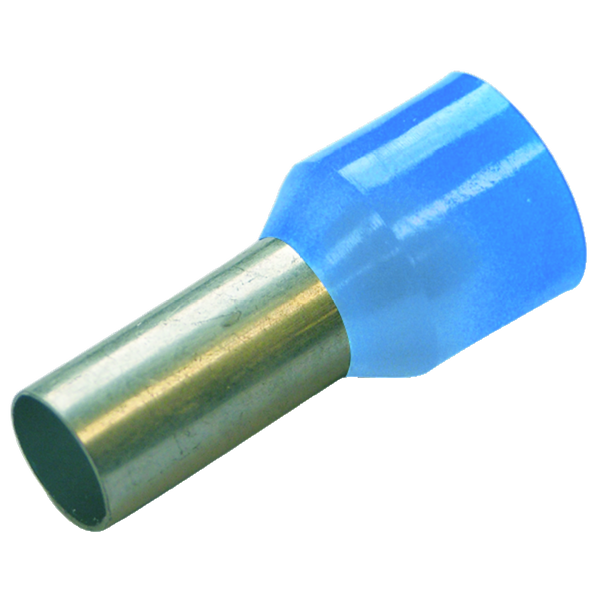 Insulated ferrule 0.25/6 light blue image 1