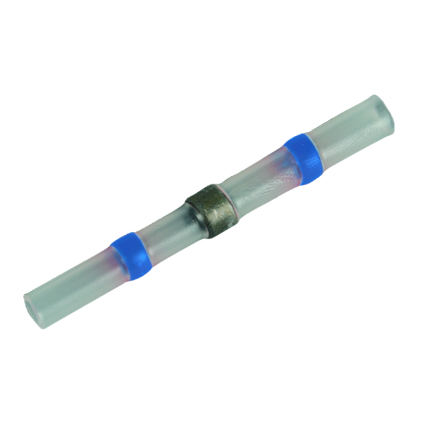 Solder crimp connector 1.5-2.5 mm2 transparent blue image 2