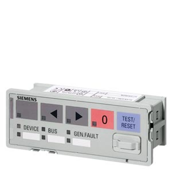 Operator panel, installation in control cabinet door or front plate, can be plugged onto basic unit or extension  3UF7200-1AA00-0 image 1