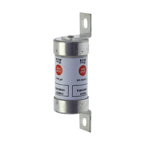 Fuse-link, LV, 63 A, AC 660 V, DC 460 V, BS88/A3, 22 x 86 mm, gM, BS, 63M100 image 26