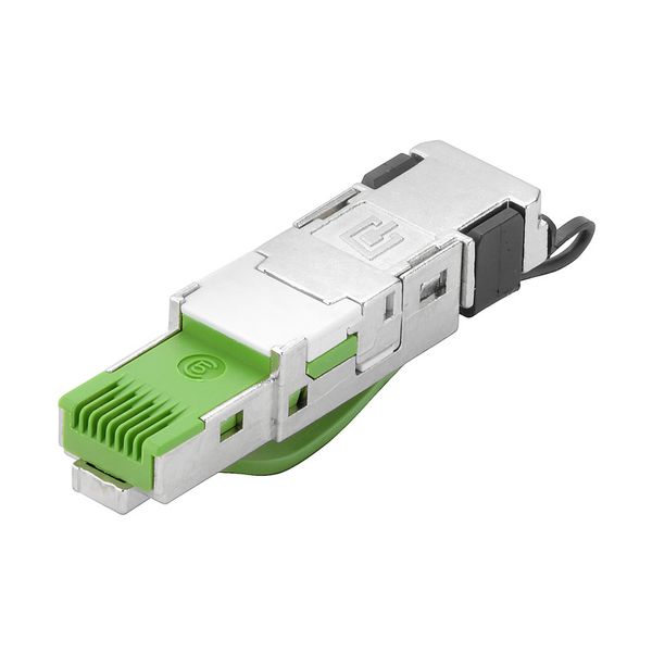 RJ45 connector, IP20, Connection 1: RJ45, Connection 2: IDC4-core, PRO image 1
