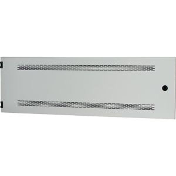 Section wide door, ventilated, HxW=325x1000mm, IP31, grey image 4