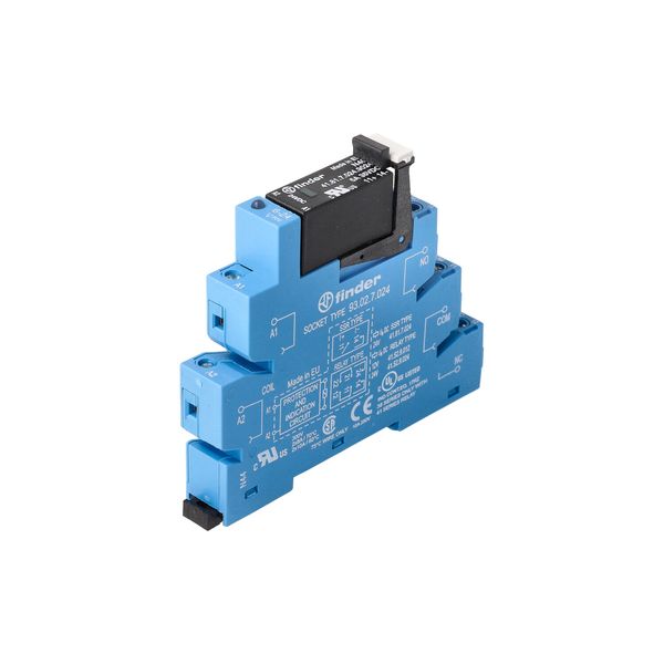 Rel. interface SSR screw 14mm.In.24VDC 1NO Out.5A/24VDC (38.31.7.024.9024) image 5