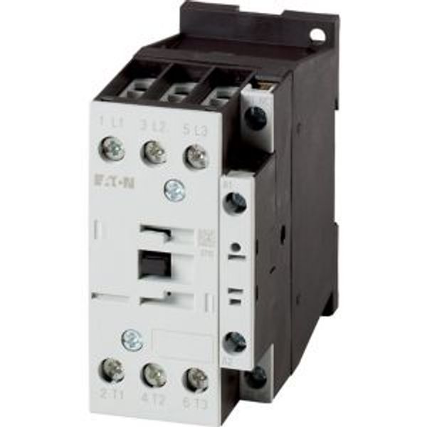 Contactor, 3 pole, 380 V 400 V 7.5 kW, 1 NC, RDC 130: 110 - 130 V DC, DC operation, Screw terminals image 5