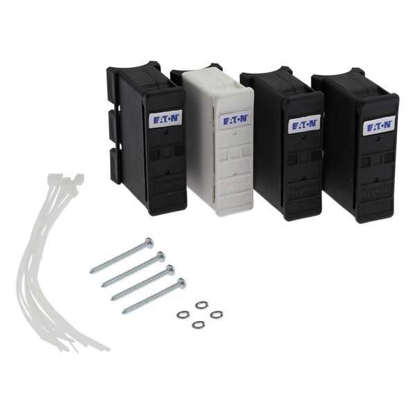 Fuse-holder kit, low voltage, 32 A, AC 550 V, BS88/F1, 3P + neutral, BS image 12