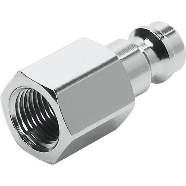 KS3-1/8-I Quick coupling plug image 1