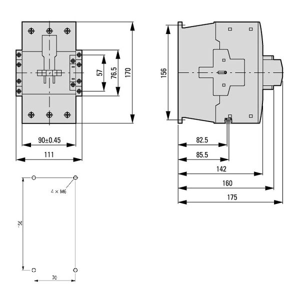 Contactor 37kW/400V/80A, coil 24VDC image 3