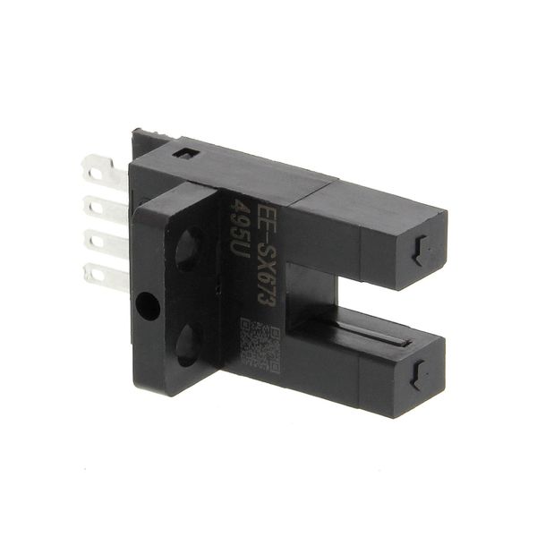 Photo micro sensor, slot type, close-mounting, L-ON, NPN, connector image 2