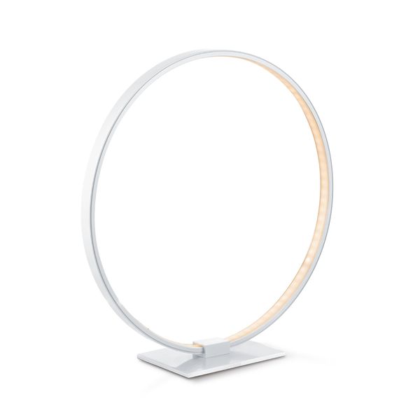 LED eclipse table lamp ↕ 36 cm aluminum image 1