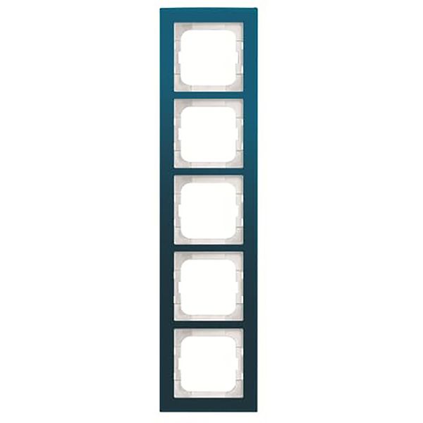 1725-228 Cover Frame Busch-axcent® glass ocean image 1