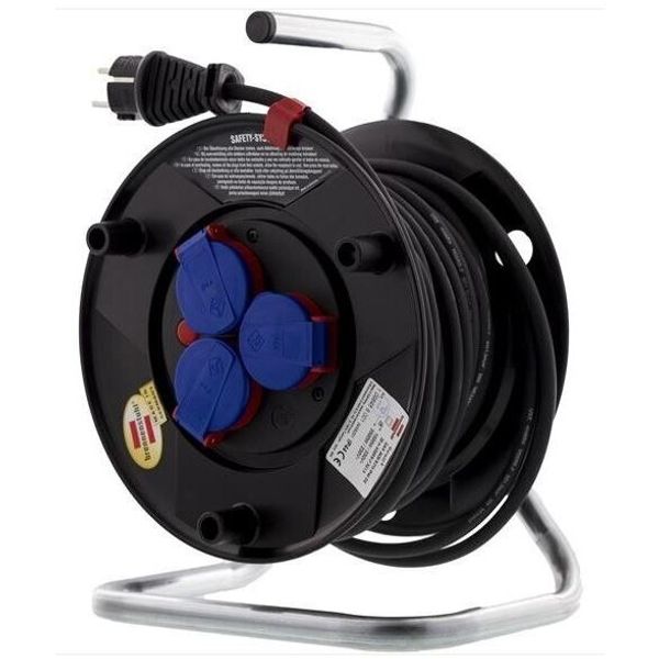 Cable reel AK 240 black 20 m H05RR-F 3G1,5 image 1