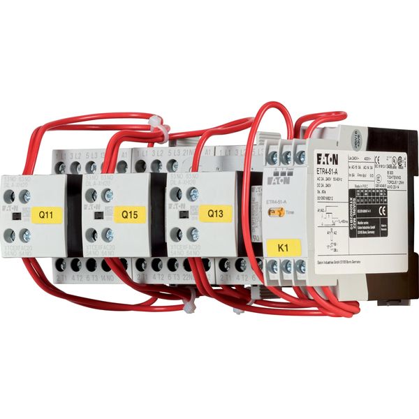 Star-delta contactor combination, 380 V 400 V: 5.5 kW, 24 V DC, DC operation image 17