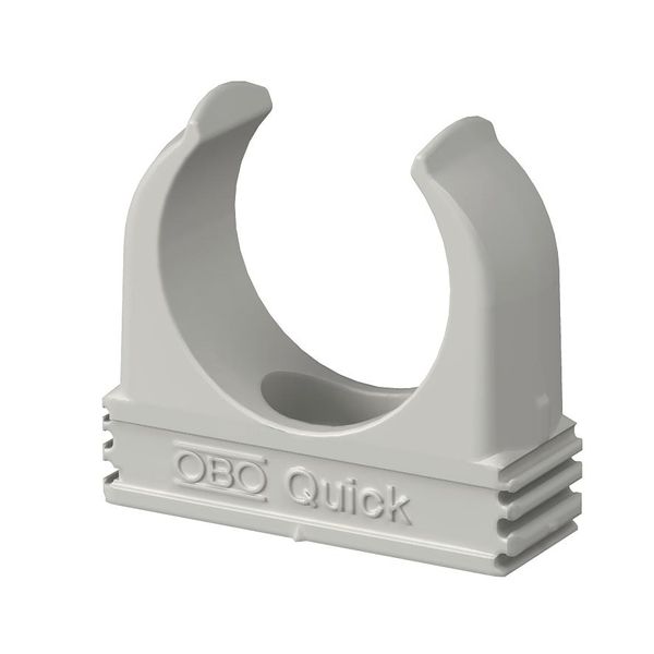 2955 F M40 STGR  Fastener Quick, self-extinguishing M40, stone grey, Polypropylene image 1