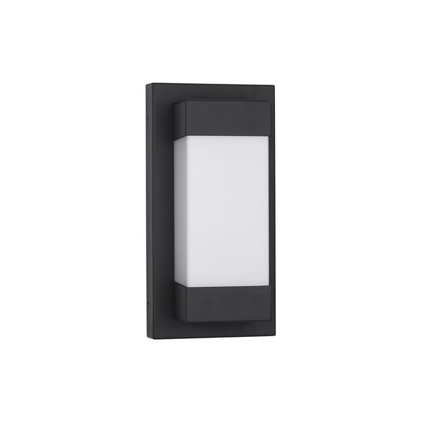 Sandy Black Aluminium Acrylic Diffuser LED 18 Watt 2132Lm 3000K 220-240V Beam Angle 120º IP65 L: 14.5 W: 10.2 H: 29 cm image 1