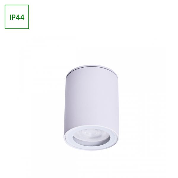 CHLOE GU10 GU10 250V IP44 70X90MM WHITE ROUND image 1