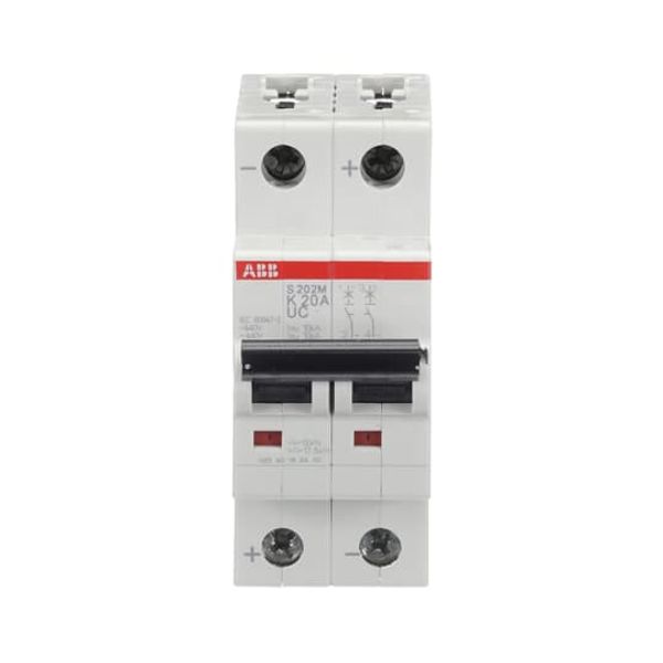 S202M-K20UC Miniature Circuit Breaker - 2P - K - 20 A image 3