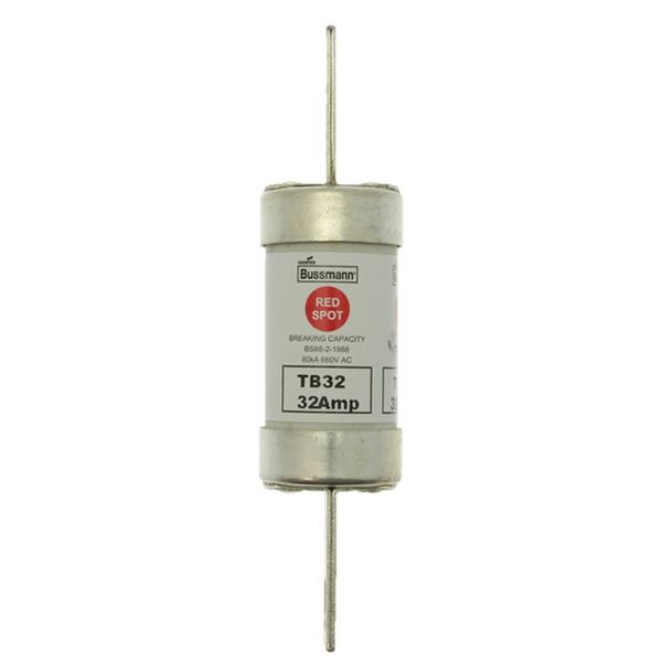 Fuse-link, low voltage, 32 A, AC 660 V, DC 460 V, BS88, 27 x 112 mm, gL/gG, BS image 2