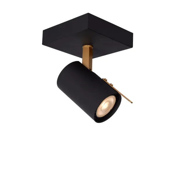 GRONY Wall Spotlight incl DTW Gu10/5W  Black/Gold image 1