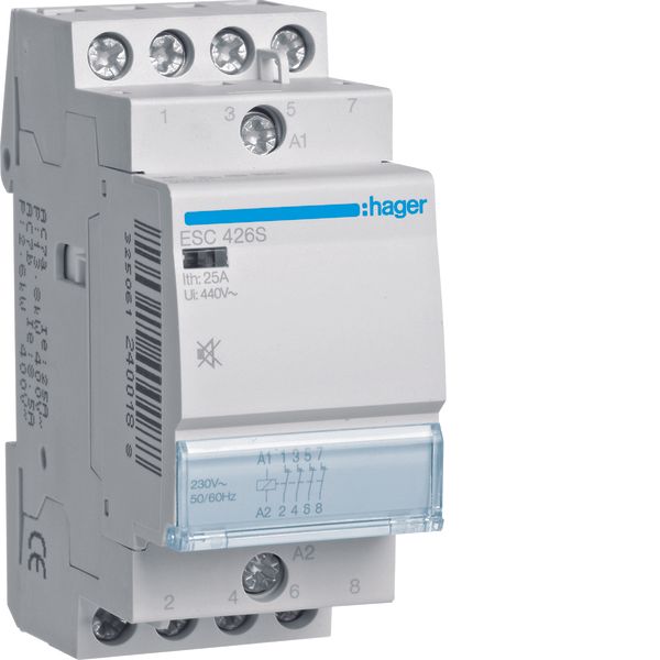 Humfree Contactor 25A, 4NC, 230V image 1