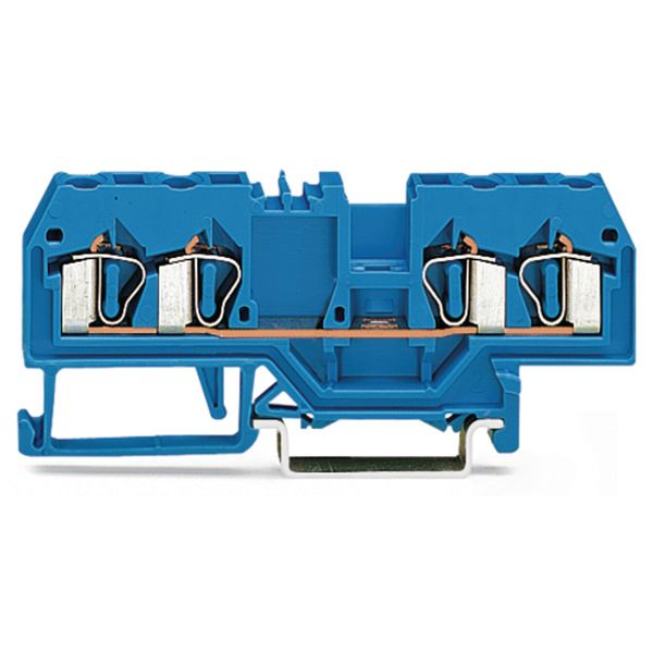 4-conductor through terminal block 2.5 mm² suitable for Ex i applicati image 2