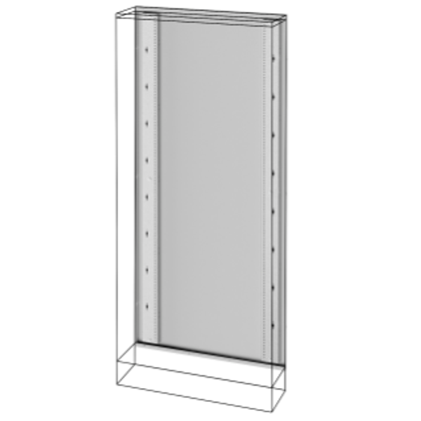 REAR FRAME - FLOOR - MOUNTING DISTRIBUTION BOARDS - QDX 630 L - 600X1600MM image 1