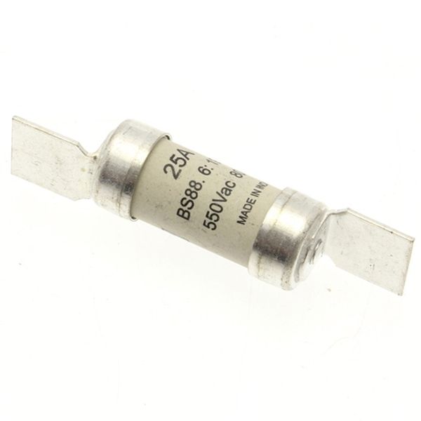 Fuse-link, LV, 25 A, AC 550 V, BS88/F1, 14 x 59 mm, gL/gG, BS image 4