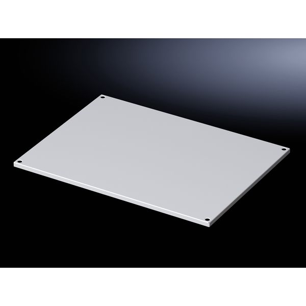 Roof plate IP 55, solid for VX, VX IT, 600x1000 mm, RAL 7035 image 5