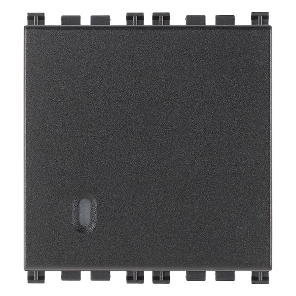 1P 10AX 2-way switch 2M screwless grey image 1