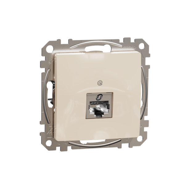 DATA Outlet CAT 6 STP, Sedna Design & Elements, RJ45, Beige image 5