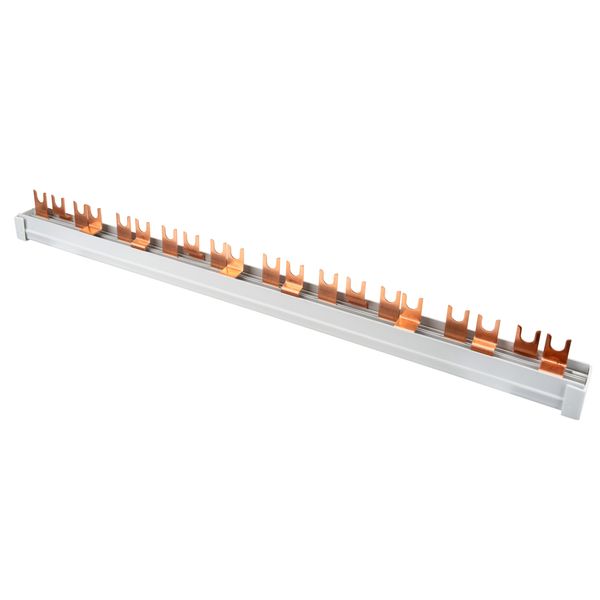 Busbar, 1xRCCB 4-pole, 8xMCB 1+N, 20 MW, 10 mmý image 4