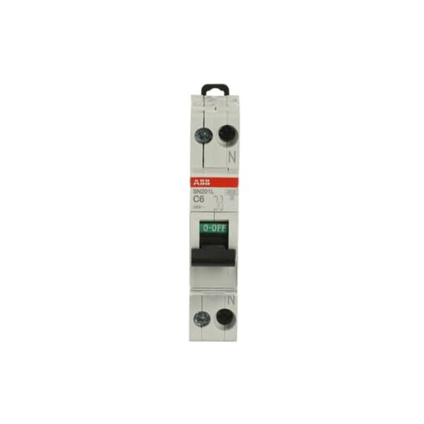 SN201 L-C6 Miniature circuit breaker - 1+NP - C - 6 A image 4