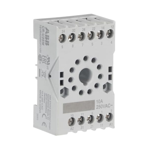 CR-U3SM Socket small for 3c/o CR-U relay image 6